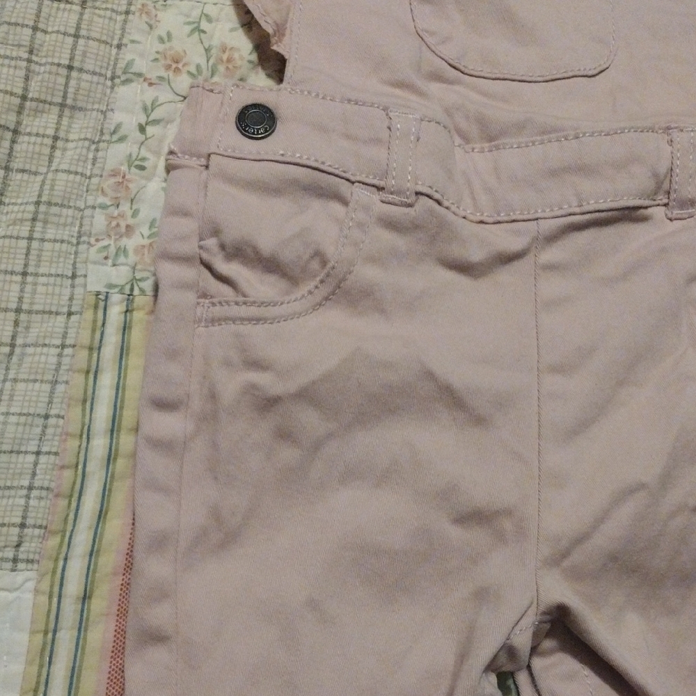 Carter's Pink Ruffled One Piece - Picture 7 of 12